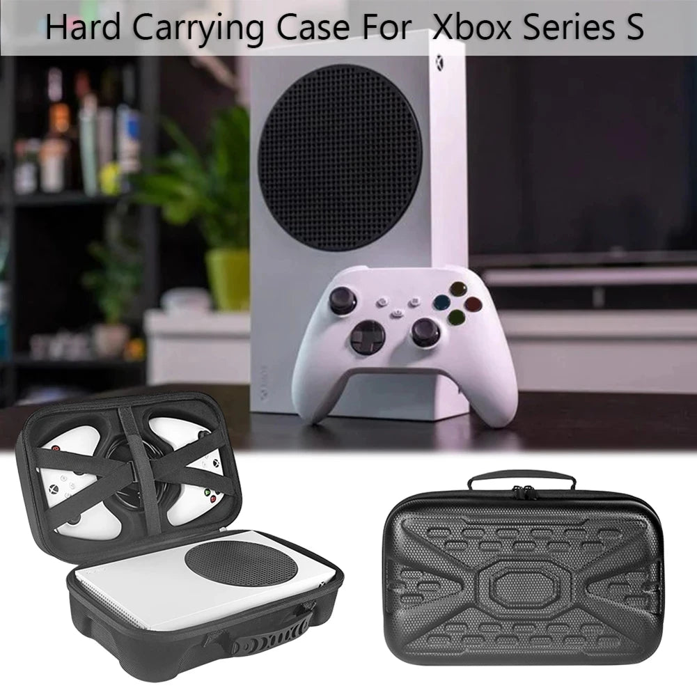 Hard Carrying Case For Xbox Series S Console Controller Accessories Travel Bag