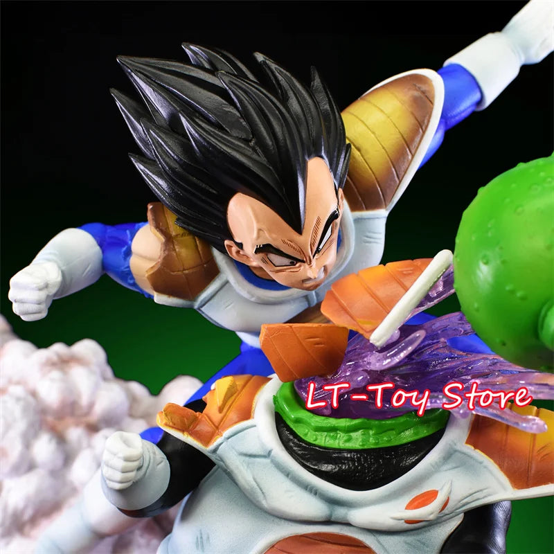21cm/8.26in Anime Dragon Ball Z Figure Vegeta vs Guldo Action Figure Ginyu Force Statue Collectible Model Toys Gift-EXPROTAS