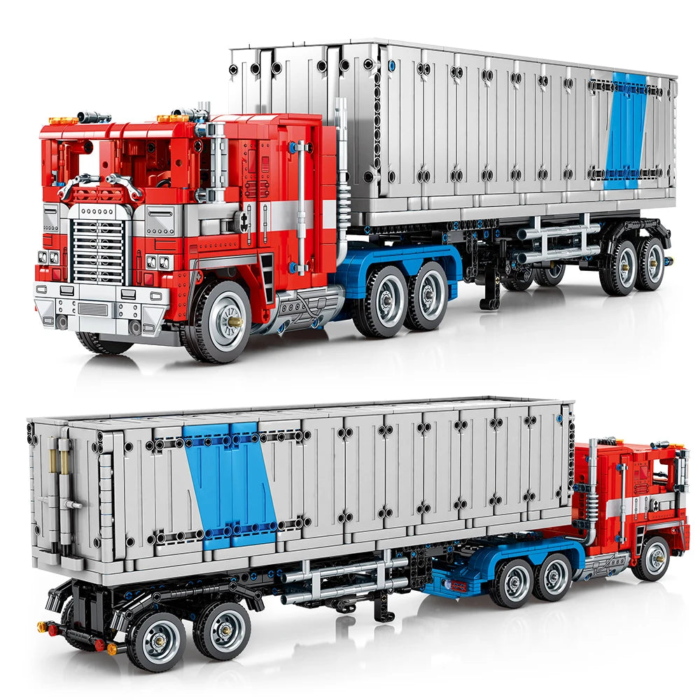 2073PCS Optimuss Primes Truck Building Blocks Set Vehicle Gift Toy Car Robot Toys Anime Toy for Kids Adult Christmas-EXPROTAS
