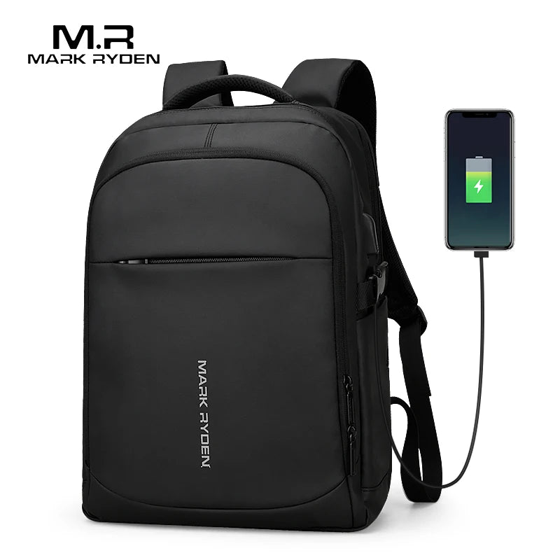 MARK RYDEN Man Backpack Multifunctional 15.6inch Laptop Bag Multi-layer Pockets School Backpack-EXPROTAS