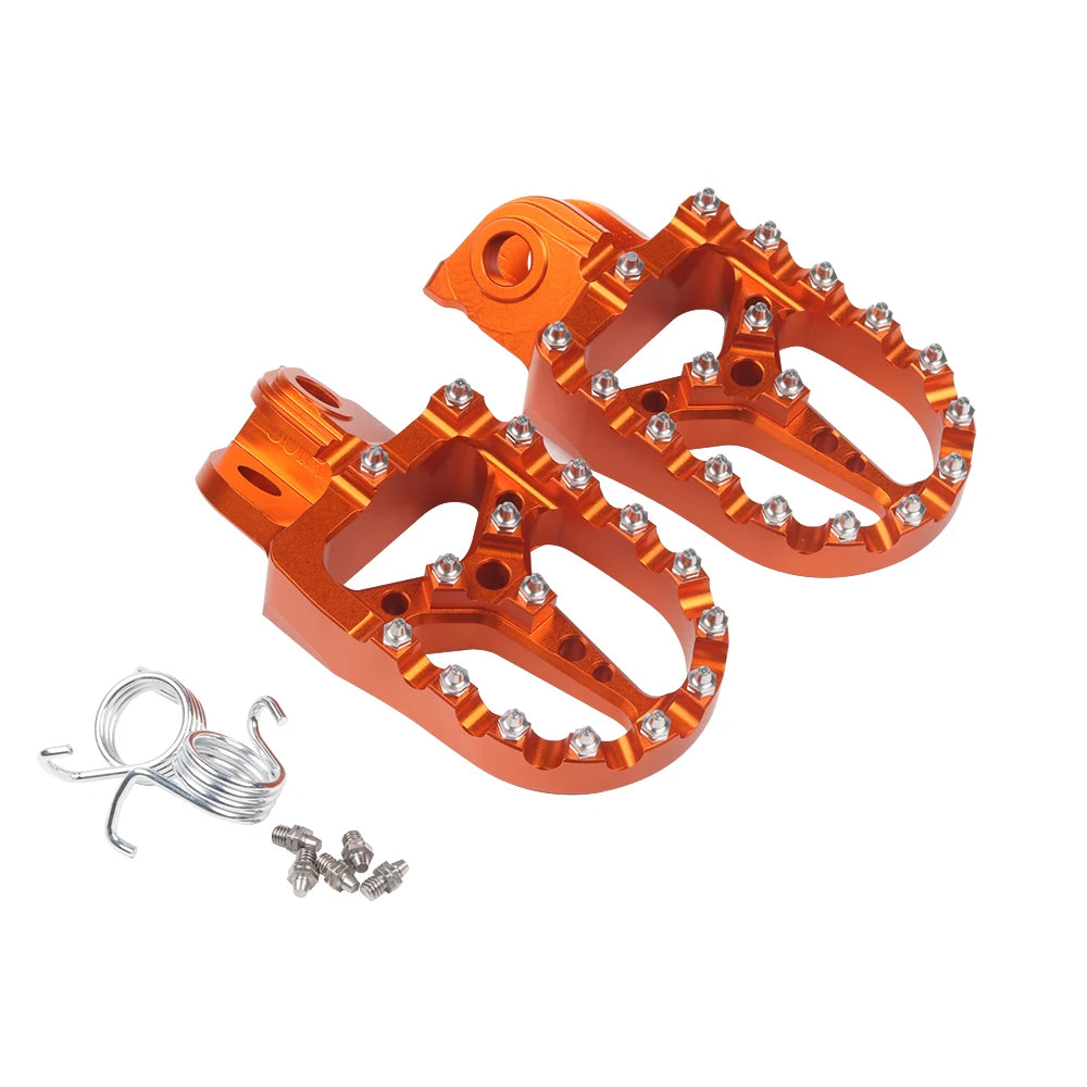 Wide Platform Foot Pegs Compatible with KTM 690 Husqvarna 701 Beta RR