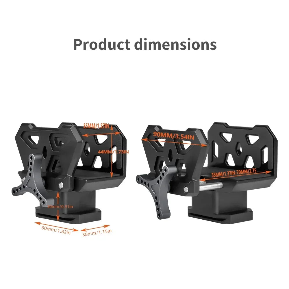 Rifle Saddle Clip Adapter Quick Release Board for Outdoor Hunting Stands