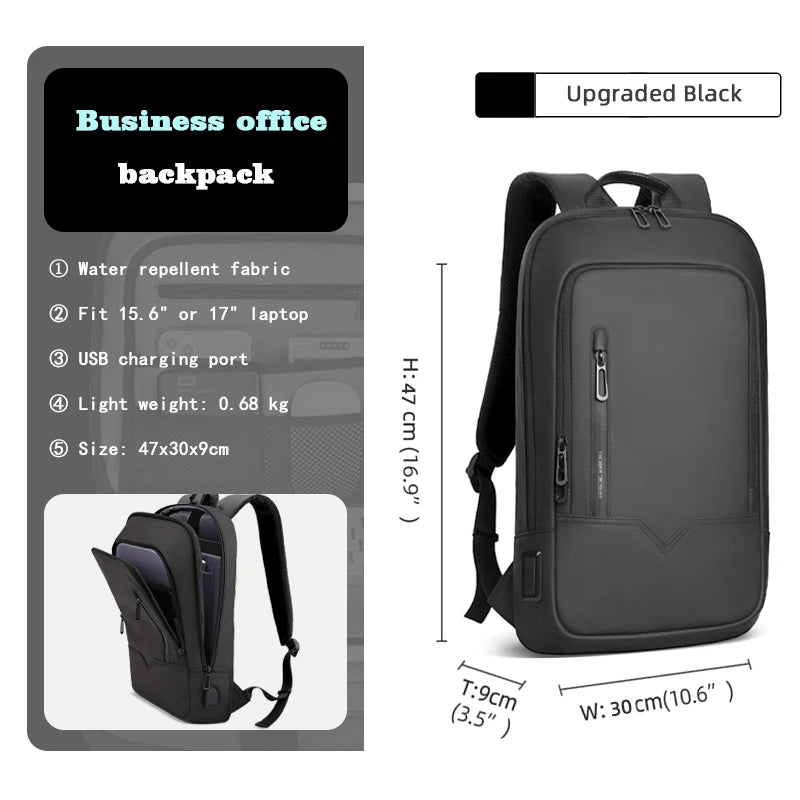Heroic Knight Men Business Backpack Multifunction Slim Laptop Bags For Women outdoors Waterproof pack Aesthetic Backpack Design-EXPROTAS