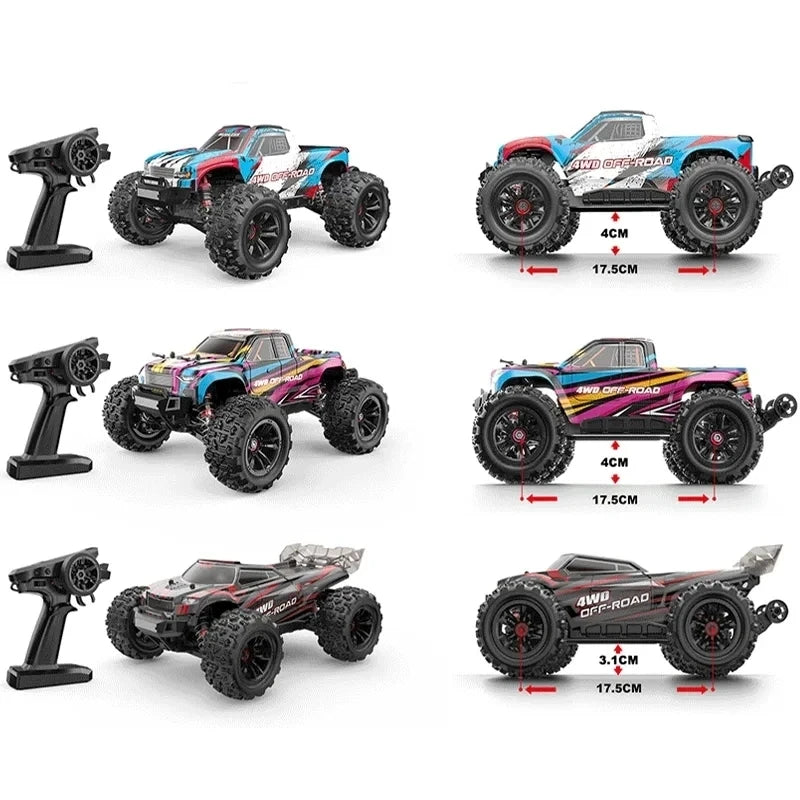 Hyper Go MJX 16208 16207 16209 16210 1/16 4WD RC Car 70KM/H Brushless RC Racing Car Remote Control Cars Off-Road Truck Toys-EXPROTAS
