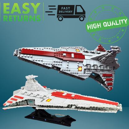 JIESTAR  Technical Model Building Star Blocks Space Ship Toys-EXPROTAS