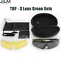 Tactical Goggles Lens Airsoft Military Windproof Safety Glasses 3 Lens