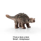 Jurassic Dinosaur PVC Figure Carnotaurus Ankylosaurus T-Rex Model - EXPROTAS