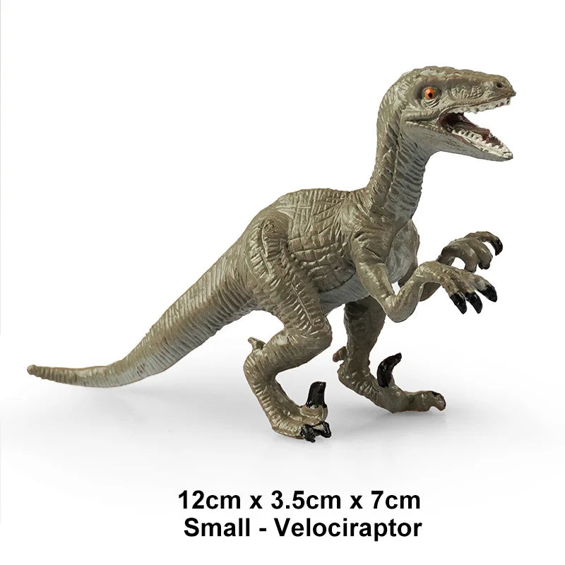 Jurassic Dinosaur PVC Figure Carnotaurus Ankylosaurus T-Rex Model - EXPROTAS