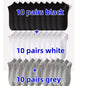 5/10-Pack Unisex Comfort-Fit Ankle Socks Lightweight Breathable Sports Wear
