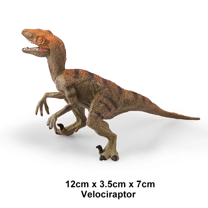 Jurassic Dinosaur PVC Figure Carnotaurus Ankylosaurus T-Rex Model - EXPROTAS