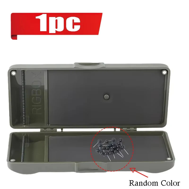 Magnetic Carp Rig Organiser Box Multi-Compartment Tackle Case Ronnie Rigs