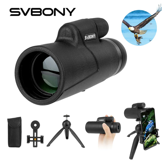SVBONY SX32 Professional Zoom HD Powerful Portable Long Distance Monocular Telescope For Sports Outdoor Hunting Camping Travel-EXPROTAS