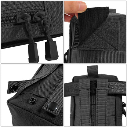 EDC Waist Bag Tactical Molle Pouch Utility Belt Pack for Hunting Camping