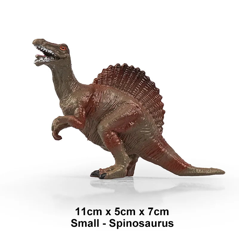 Jurassic Dinosaur PVC Figure Carnotaurus Ankylosaurus T-Rex Model - EXPROTAS