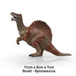 Jurassic Dinosaur PVC Figure Carnotaurus Ankylosaurus T-Rex Model - EXPROTAS