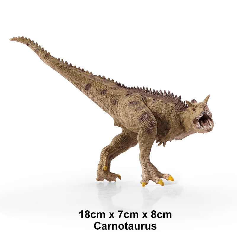 Jurassic Dinosaur PVC Figure Carnotaurus Ankylosaurus T-Rex Model - EXPROTAS