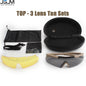 Tactical Goggles Lens Airsoft Military Windproof Safety Glasses 3 Lens
