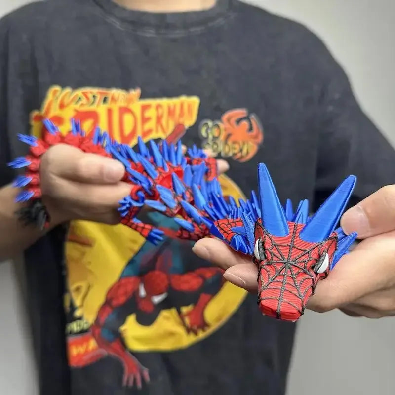 15inch Dragon Figurine 3D Printed Statue for Office Decoration Resin Model
