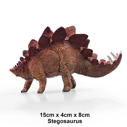 Jurassic Dinosaur PVC Figure Carnotaurus Ankylosaurus T-Rex Model - EXPROTAS