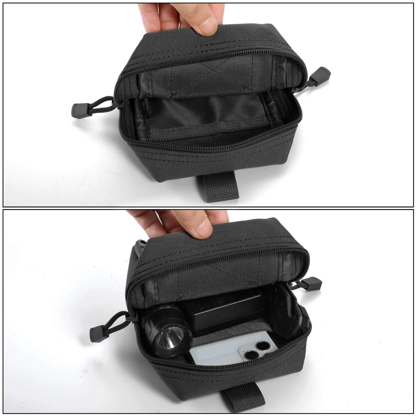 EDC Waist Bag Tactical Molle Pouch Utility Belt Pack for Hunting Camping
