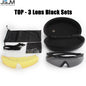 Tactical Goggles Lens Airsoft Military Windproof Safety Glasses 3 Lens