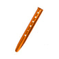 10pcs 31cm Aluminum U Shaped Tent Stakes Snow Sand Pegs for Beach Camping Travel