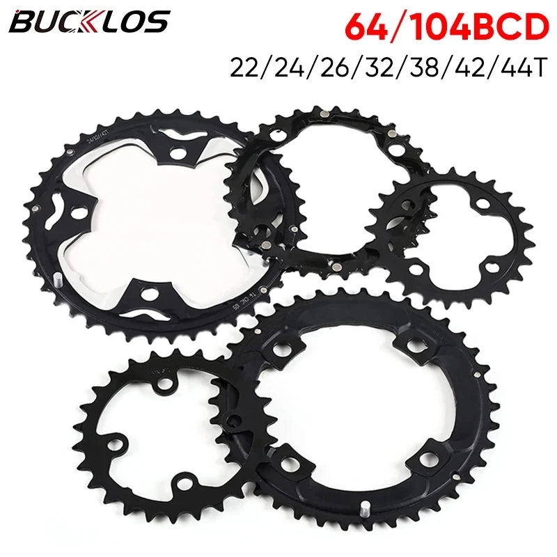 MTB Bike Chainring BUCKLOS 104BCD 64BCD 9/10 Speed SRAM SLX XT