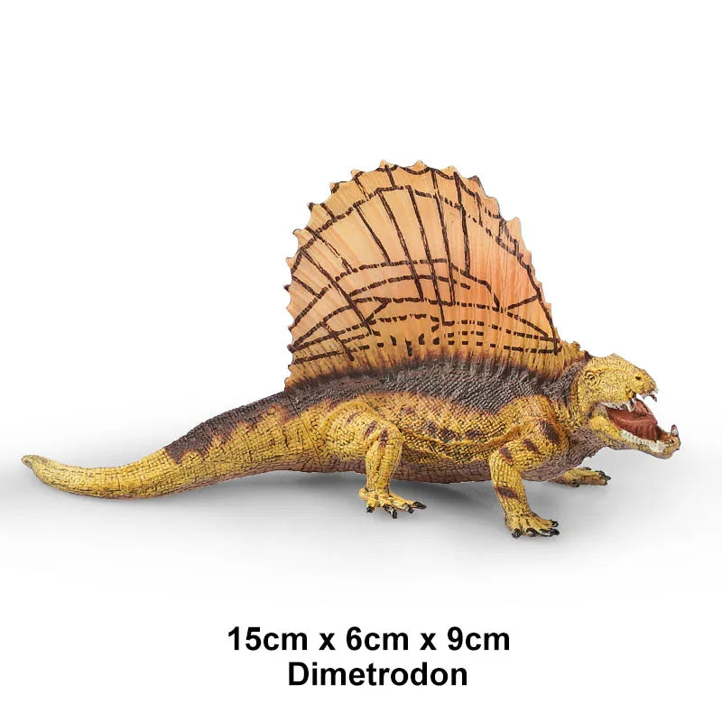 Jurassic Dinosaur PVC Figure Carnotaurus Ankylosaurus T-Rex Model - EXPROTAS
