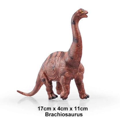 Jurassic Dinosaur PVC Figure Carnotaurus Ankylosaurus T-Rex Model - EXPROTAS