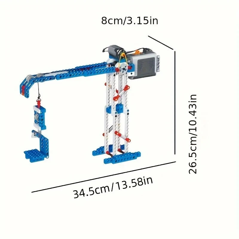 MOC Educational and Dacta Series Simple and Motorized Mechanisms Base Set 9686 Core Set Building Blocks DIY STEM Kids Toys Gifts-EXPROTAS