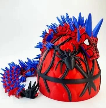 15inch Dragon Figurine 3D Printed Statue for Office Decoration Resin Model