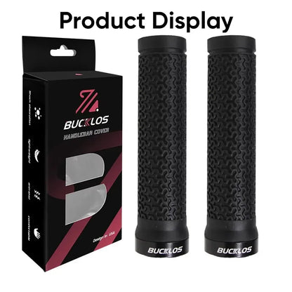 Bucklos Bicycle Grips MTB Handlebar Lock-on Ergonomic Anti-slip 22.2mm