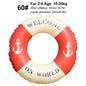 1PC Inflatable Adult Pool Float, Swimming Tubes, Water Rafts for Beach, Lake, Tanning, Fun Floating Beach Lounger, Water Toys