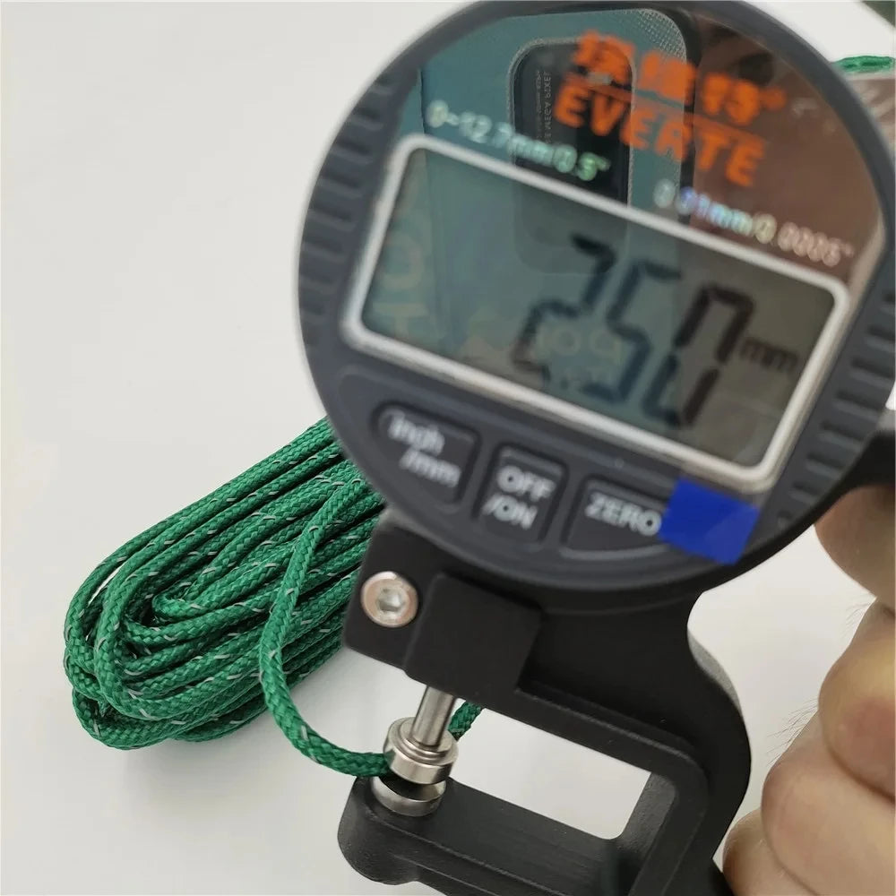 2.5mm Reflective Tent Rope Guyline Paracord 20m 25m 50m for Camping Tarp