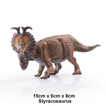 Jurassic Dinosaur PVC Figure Carnotaurus Ankylosaurus T-Rex Model - EXPROTAS