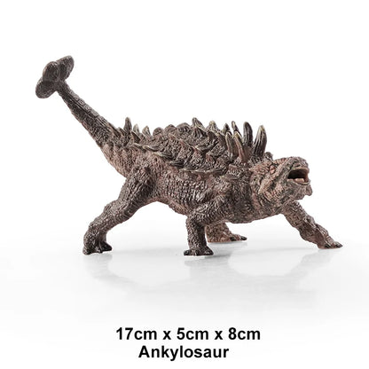Jurassic Dinosaur PVC Figure Carnotaurus Ankylosaurus T-Rex Model - EXPROTAS