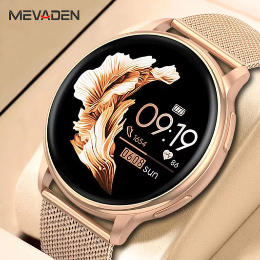 MEVADEN Bluetooth Call Smart Watch Women Custom Dial Watches Men Sports Fitness Tracker Heart Rate Smartwatch For Android IOS-EXPROTAS