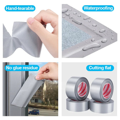 Waterproof Repair Tape Heavy Duty Adhesive Cloth Duct Fabric Tent Carpet