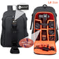 Waterproof Shoulder Backpack for Photography Big Capacity DSLR Video Tripod Bag with Rain Cover for Canon Nikon Sony Pentax
