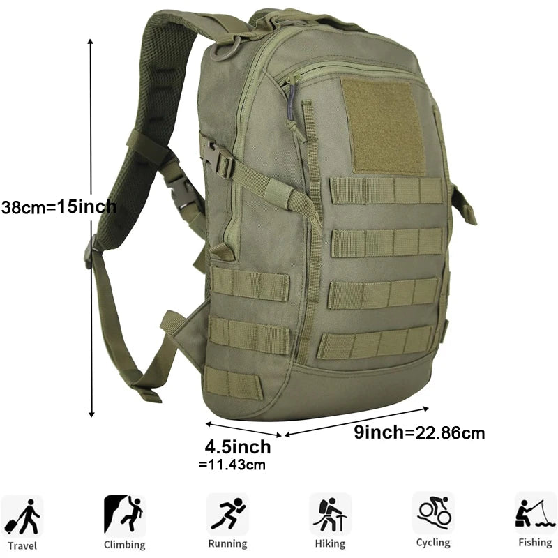 Waterproof Fishing Hunting Bags Outdoor Tactical Rucksack for Trekking