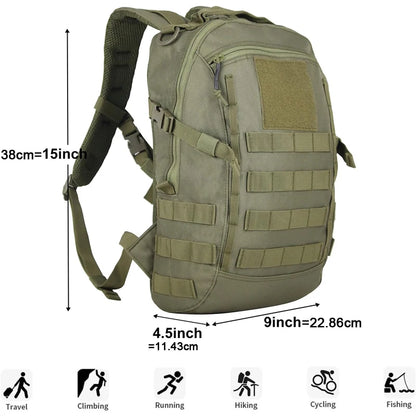 Waterproof Fishing Hunting Bags Outdoor Tactical Rucksack for Trekking
