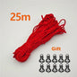2.5mm Reflective Tent Rope Guyline Paracord 20m 25m 50m for Camping Tarp