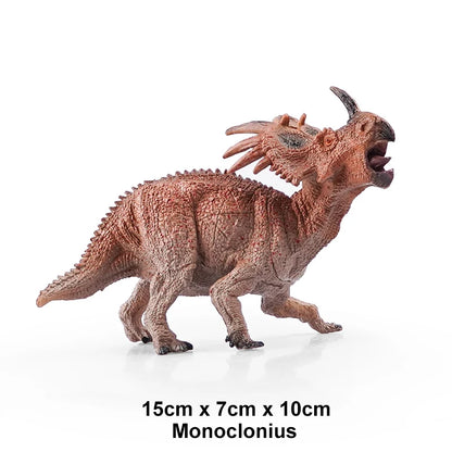 Jurassic Dinosaur PVC Figure Carnotaurus Ankylosaurus T-Rex Model - EXPROTAS