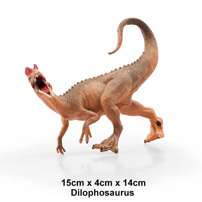 Jurassic Dinosaur PVC Figure Carnotaurus Ankylosaurus T-Rex Model - EXPROTAS