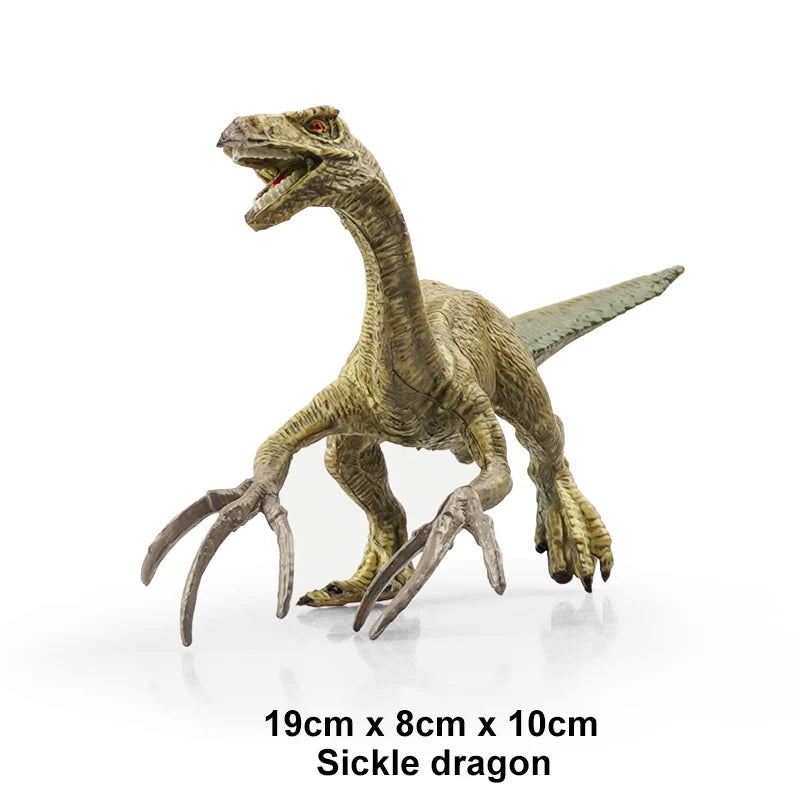Jurassic Dinosaur PVC Figure Carnotaurus Ankylosaurus T-Rex Model - EXPROTAS