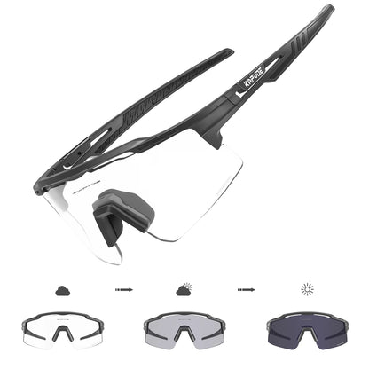 Photochromic Cycling Glasses UV400 Sports Sunglasses for Men Women MTB