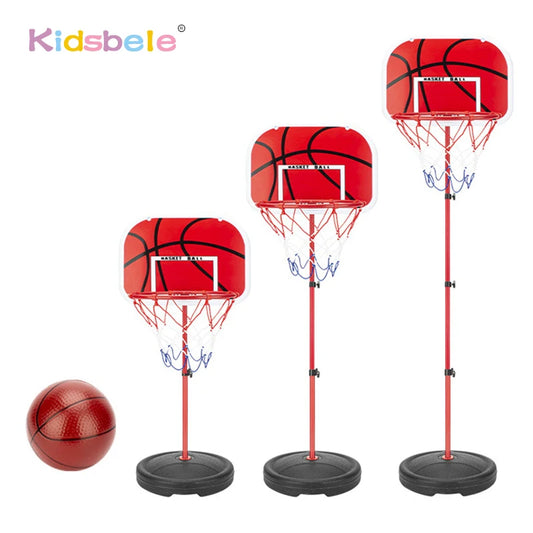 Adjustable Basketball Hoop 63-150CM Toddler Stand Rack for Kids Baby Outdoor Indoor Ball Sport Backboard Rim Shoot Children Toy