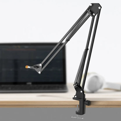 FIFINE Adjustable Microphone Boom Arm Stand for K688 K669 K670 K658 K678 K690 Ampligame A6V/A8