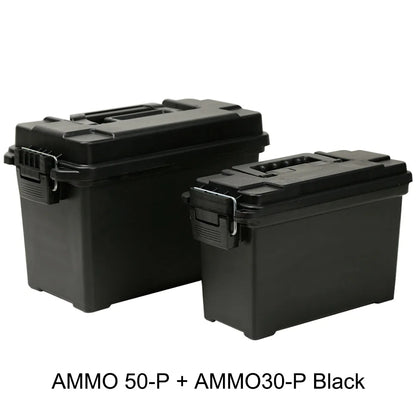 Plastic Ammo Storage Box Lightweight High-Strength Bullet Safety Crate Case