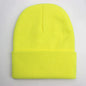 Warm Knitted Cap Beanie Wool Unisex Winter Hat Men Women 24 Colors